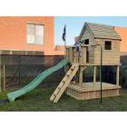 #301 Speeltoestel Duisburg - zandbak - trap en glijbaan naast elkaar