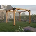 Douglas pergola 300 x 300 cm – Balken 150x150mm