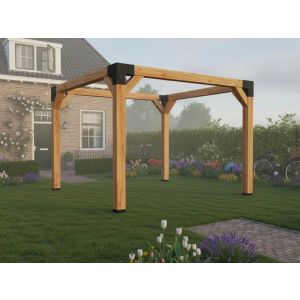 Douglas pergola 300 x 300 cm – Balken 150x150mm