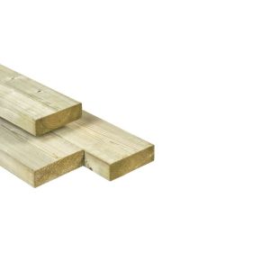 Grenen geïmpregneerd - 45x145 mm