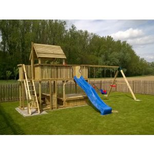 Speeltoestel Balkon 360 - rondzit - zandbak