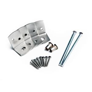 Betonpaal L-beslag RVS