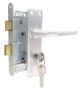 Inbouw cilinderslot set (aluminium)
